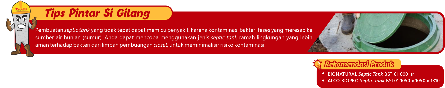 Tips pembuatan septic tank